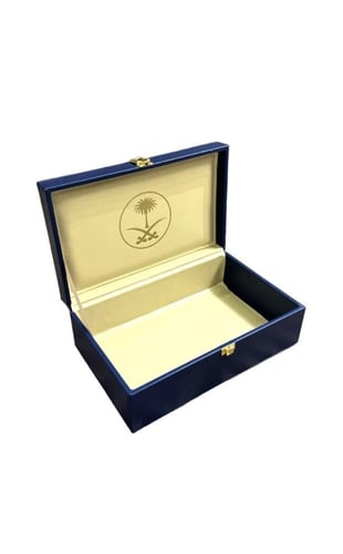 صناديق جلد متعددة الألوان سيفين ونخلة حجم نص كيلو