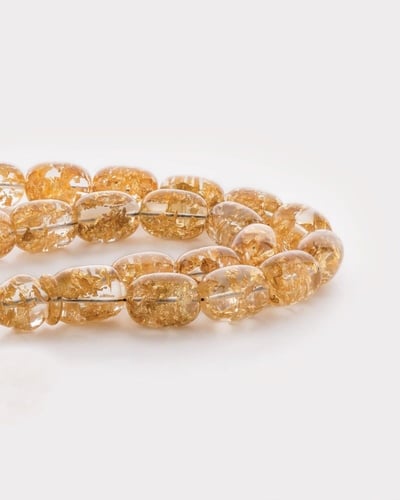 سبحة كاست من ورق الذهب بتصميم متفرد