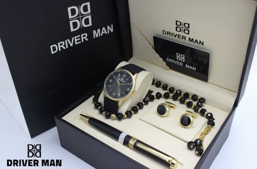 طقم رجالي في بوكس جلد فخم