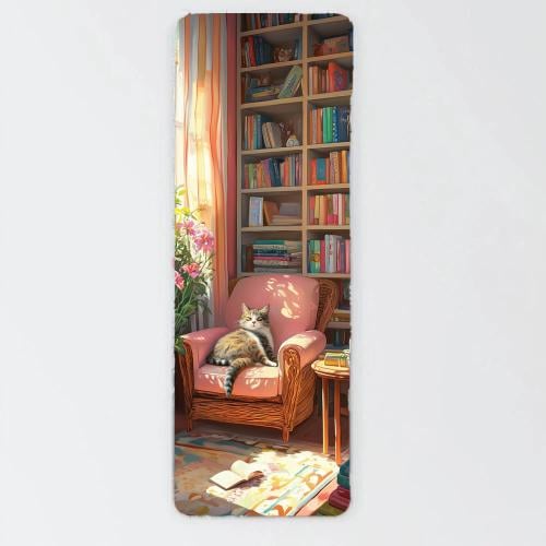 فاصل كتاب قطة الأريكة