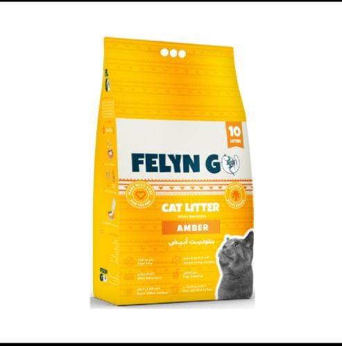 فيلاين قو روا باق رمل للقطط برائحة العنبر 10 لتر