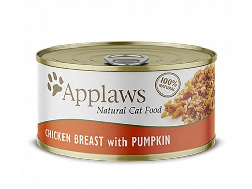 ابلاوز معلبات رطب للقطط صدور الدجاج و اليقطين 70 غ...