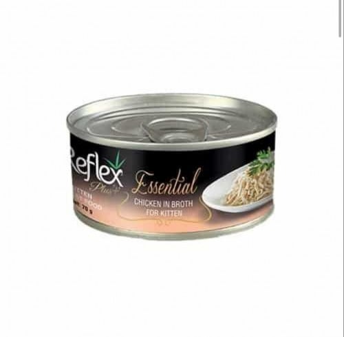 ريفليكس طعام رطب بنكهه الدجاج للقطط الصغيرة