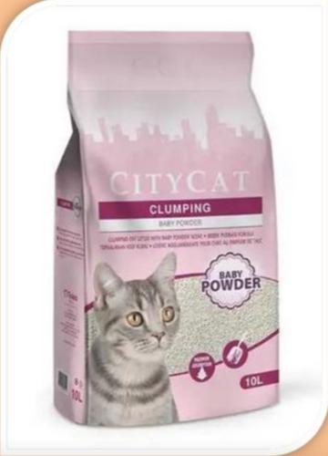 رمل سيتي كات برائحة بودرة الاطفال 10لتر