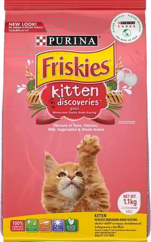 فريسكيس طعام جاف كتن ديسكوفيريز1.1كغ