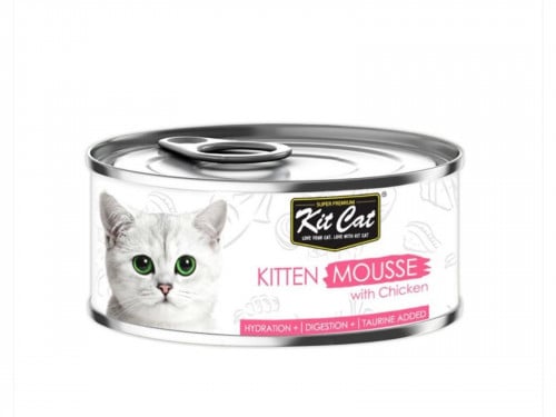 طعام قطط كت كات كتن دجاج 80 غرام