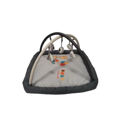 بساط اسفنجي مريح رمادي