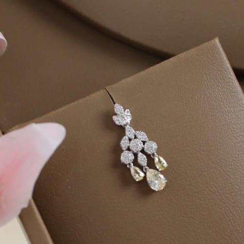 دقة الالماس اصفر فانسي