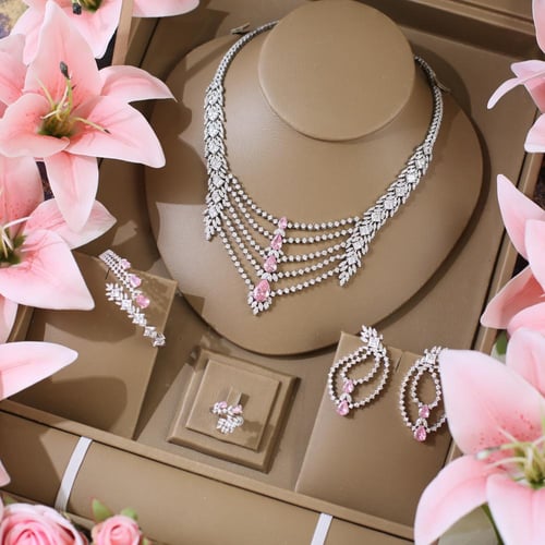 طقم دقة الماس فخم