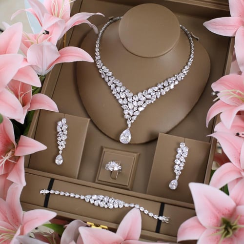 طقم دمعه دقه الالماس