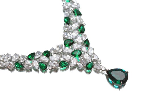 طقم دمعه دقه الالماس