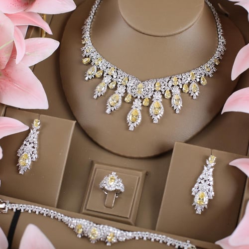 طقم دقة الالماس - اصفر