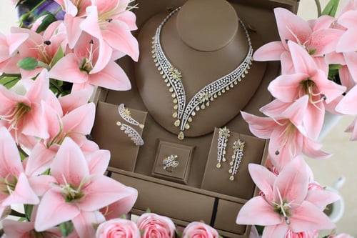 طقم الفخامة - اصفر