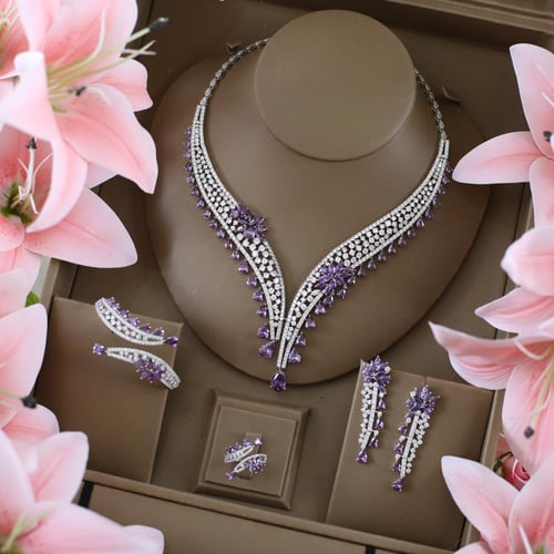 طقم الفخامة -بنفسجي