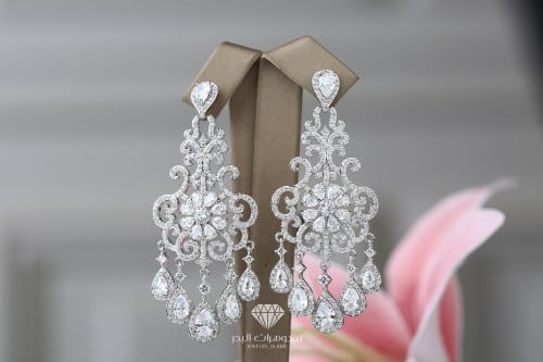 حلق زركون انيق