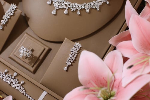 طقم دمعات دقة الماس