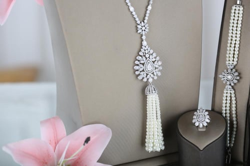 سبحه لولو دقه الالماس