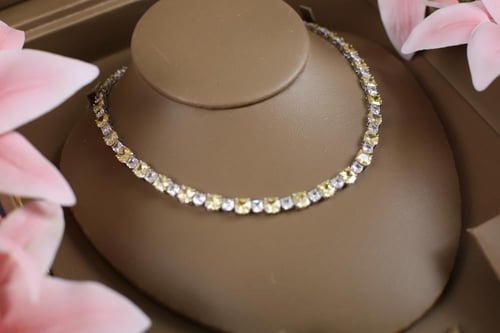 طقم دقة الالماس -اصفر