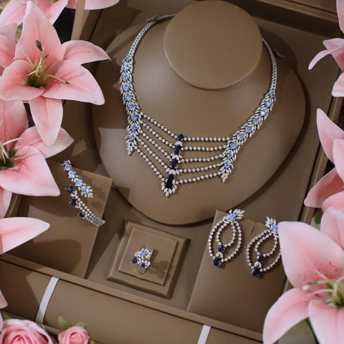 طقم دقة الماس فخم