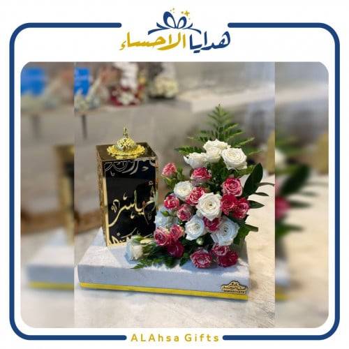 مبخرة + تنسيق ورد