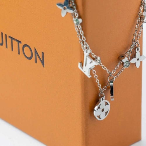 سوار LV Elegant فضي