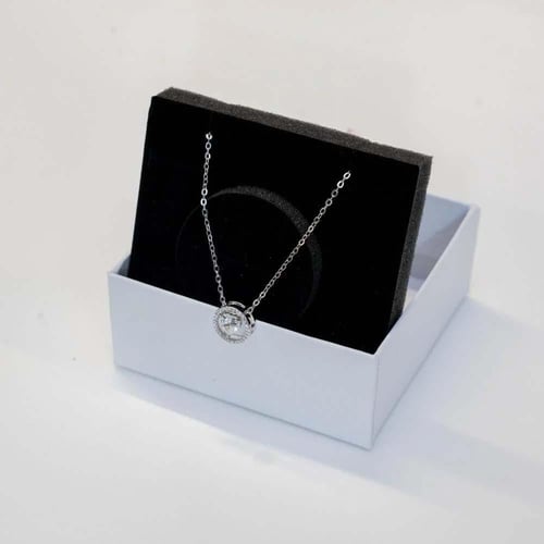 سلسال Crystal Halo Pendant