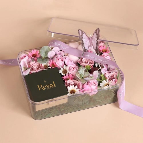 طقم سلسال مع اسواره مع تنسيق بالورد