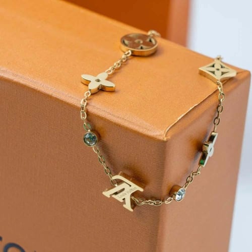 سوار Flora Chain ذهبي