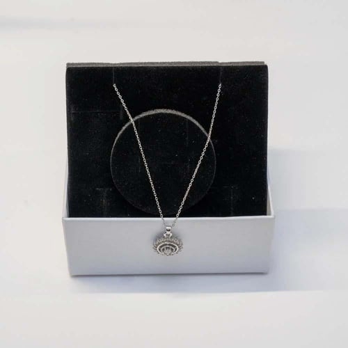 سلسال Crystal Halo Pendant