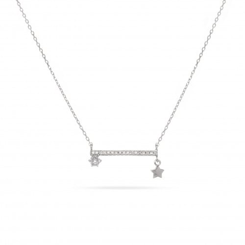 سلسال فضه باحجار الزركون