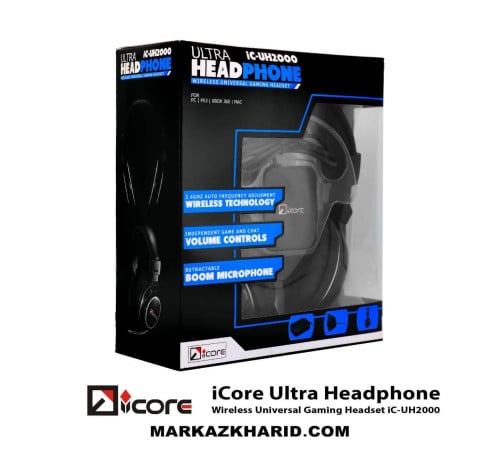 سماعة رأس لاسلكيه ULTRA من شركة ICORE