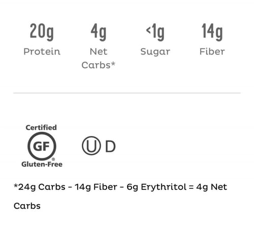 كويست كيتو بار - دبل شوكلت - قليل الكارب وخالي من...