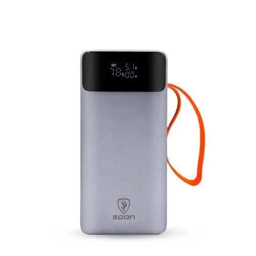 بطارية متنقلة 30 الف كيبلين ايفون و تايب سي مدمجة...