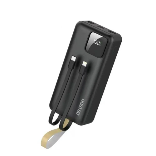 بطارية متنقلة 30 الف مع اضاءة وعداد رقمي من هوتو ض...