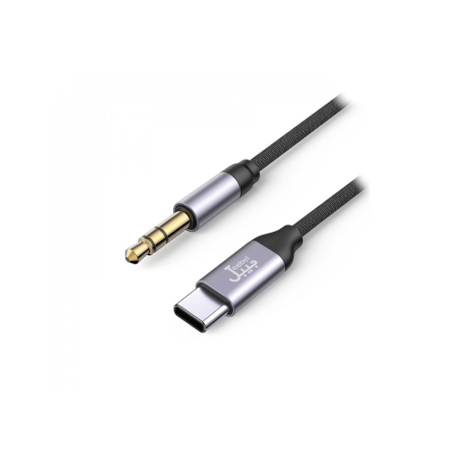 وصلة صوت اوكس الى تايب سي قماش من جيبل