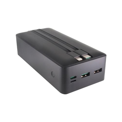 بطارية متنقلة 30 الف كيبلين ايفون و تايب سي مدمجة...