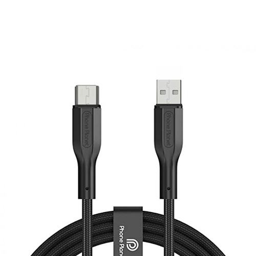 كيبل شحن اندرويد مايكرو USB قماشي من فون بلانت