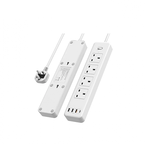 توصيلة كهربائية 3متر 4 منافذ كهرب + 3 USB + منفذ P...