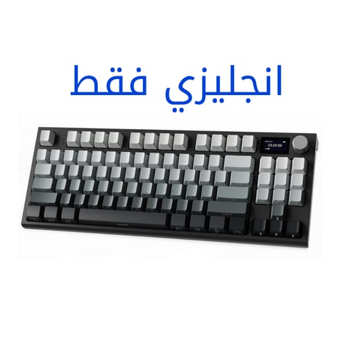 كيبورد ميكانيكي لاسلكي K86 باللغة العربية