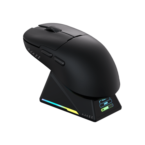 ماوس قيمنق لاسلكي AJAZZ AJ159 APEX مع شاشة وقاعدة...