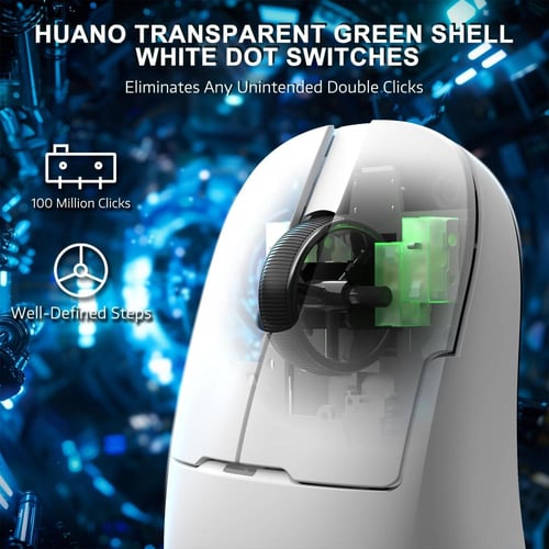 ماوس قيمنق لاسلكي AJAZZ AJ159 APEX مع شاشة وقاعدة...