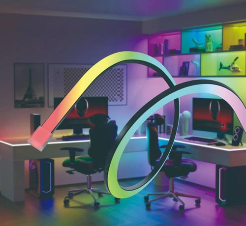 شريط اضاءة نيون للطاولات