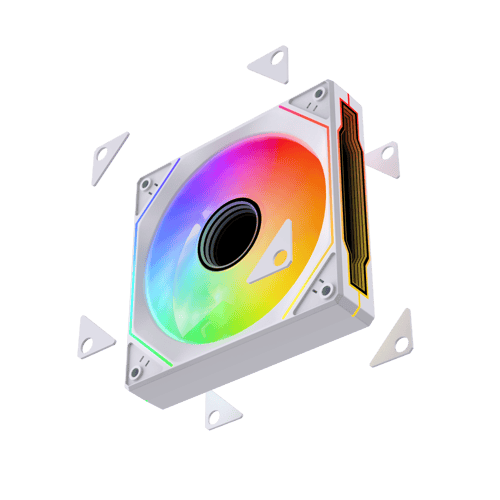 مراوح كمبيوتر قيمنق 120mm UNI FAN