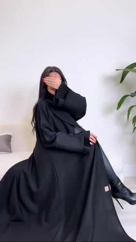 عباية أسود black