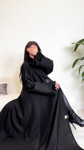 عباية أسود black