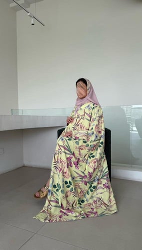 Soft pink with butter yellow