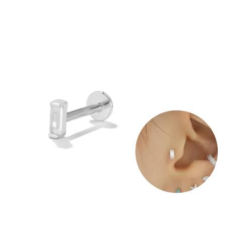 عود فضه مستطيل شفاف