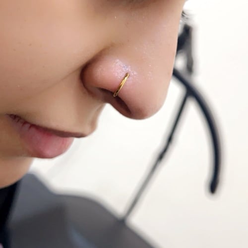 حلقه بنصف دائره