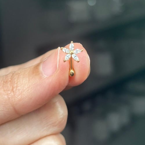 ورده بعود منحني