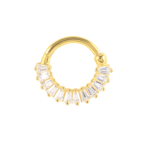 حلقه بكريستالات مستطيله